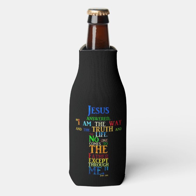 I AM THE WAY BOTTLE COOLER (Bottle Front)