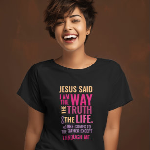 I am the Way T-shirt in bright colours