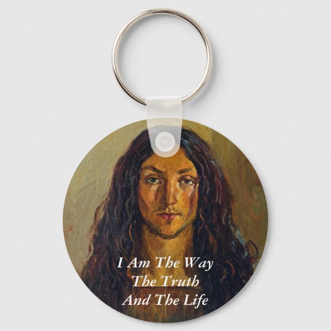 I AM THE WAY THE TRUTH AND THE LIFE KEY RING (Front)