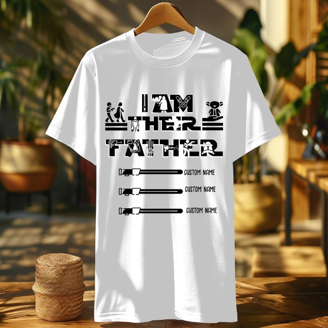 I Am Their Father shirt lightsaber custom gifts (Creator Uploaded)