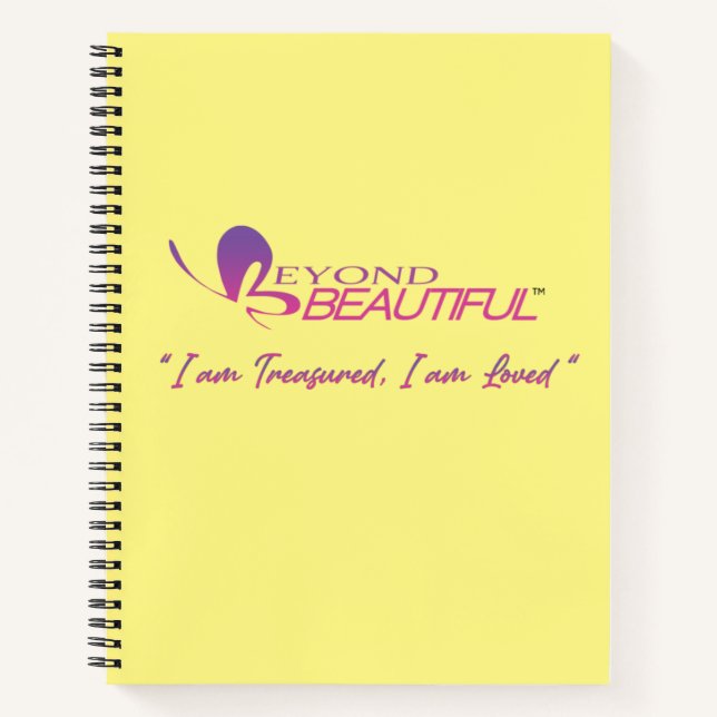 I am treasured,I am loved Notebook (Front)
