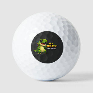 I Am Tree Rex – Funny Dinosaur Pun Design Golf Balls