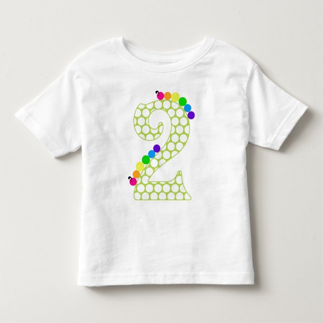 I am TWO Toddler T-Shirt (Front)