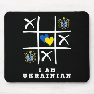 I Am Ukrainian Protect Ukraine Ukraine Support Mouse Pad
