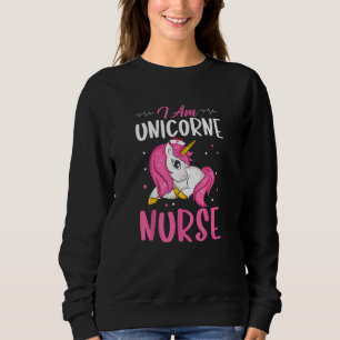 I Am Unicorne Nurse Nurse International Nurses Da Sweatshirt