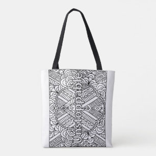 I AM Unstoppable- Colour your own Tote Bag
