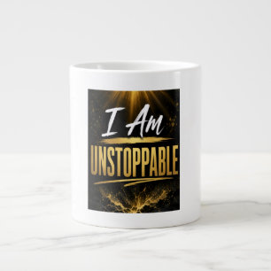I Am Unstoppable Large Coffee Mug