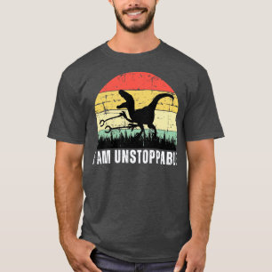 I am Unstoppable with Retro Sunset 11 T-Shirt