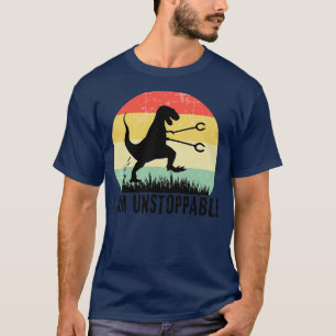 I am Unstoppable with Retro Sunset 9 T-Shirt
