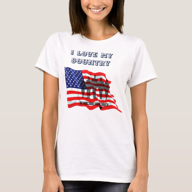 I Am USA_ T-Shirt (Front)