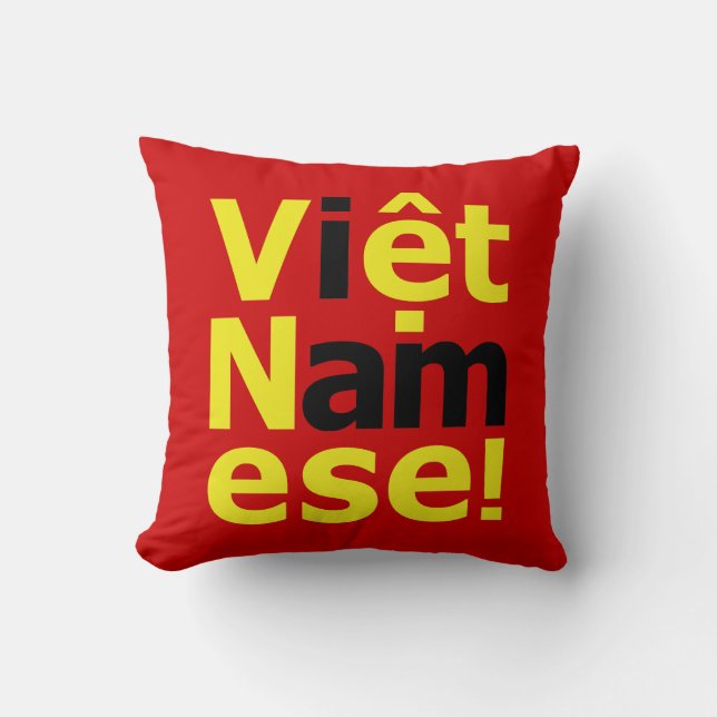 i am Việt Namese! Cushion (Front)