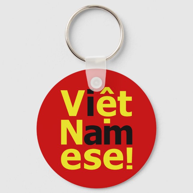 i am Việt Namese! Key Ring (Front)