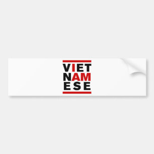 I AM VIETNAMESE BUMPER STICKER