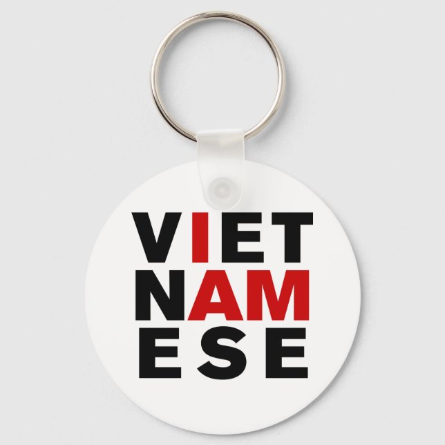 I AM VIETNAMESE KEY RING (Front)