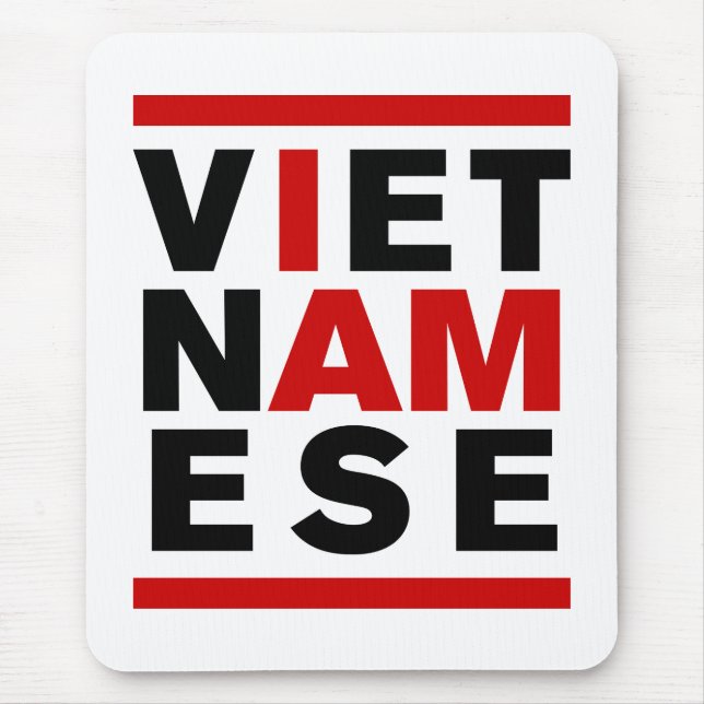 I AM VIETNAMESE MOUSE PAD (Front)