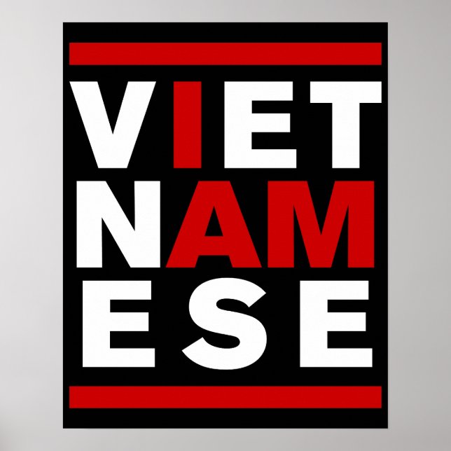 I AM VIETNAMESE POSTER (Front)