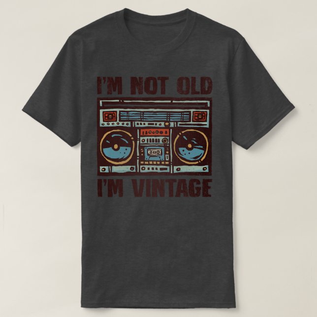 I am Vintage 1 T-Shirt (Design Front)