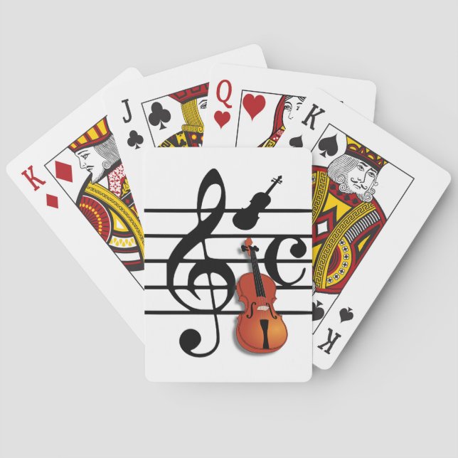 I Am Violin_ Playing Cards (Back)