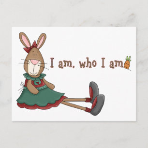 I Am Who I Am Postcard