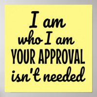 I am who I am