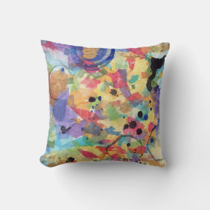 I AM WHOLE Color Affirmation© Throw Pillow