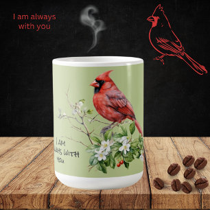 I am with you always Cardinal Bird Coffee Mug