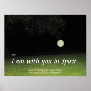 "I am with you in Spirit" Print