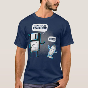 I am your father Floppy Disc  USB funny shirt
