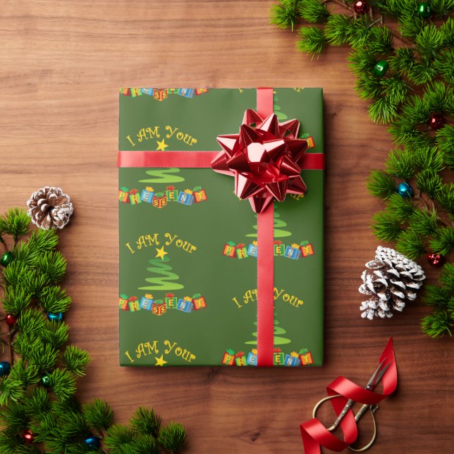 I Am Your Present Wrapping Paper (Holiday Gift)