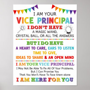 I Am Your Vice Principal Poster