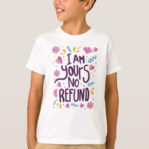 I am Yours No Refund T-Shirt