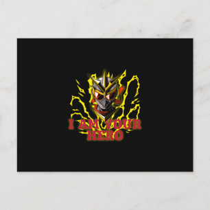I AM YUOR HERO POSTCARD