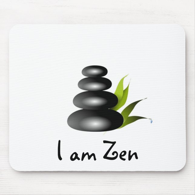 I am Zen Mouse Pad (Front)