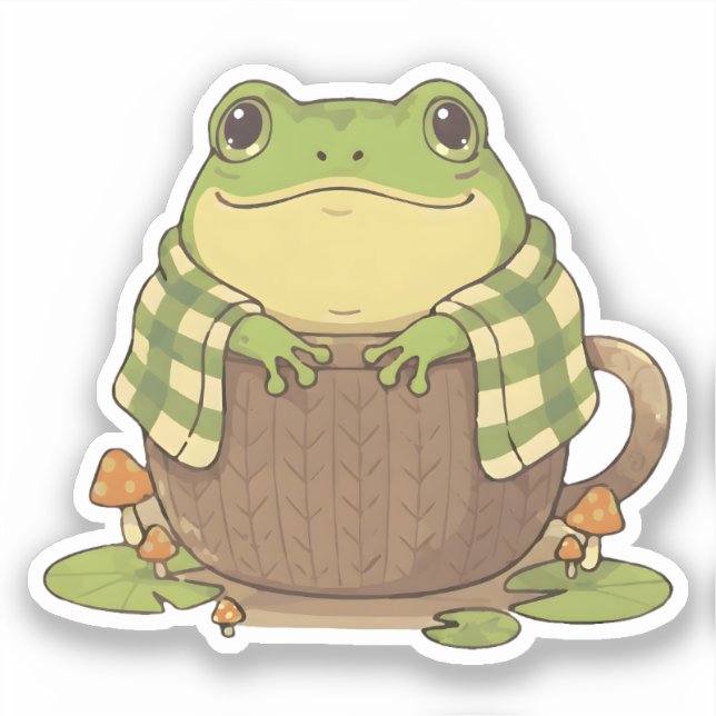 I am Zochi, the Cozy Frog (Front)