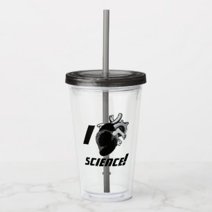 I (Anatomical Heart) Science Acrylic Tumbler