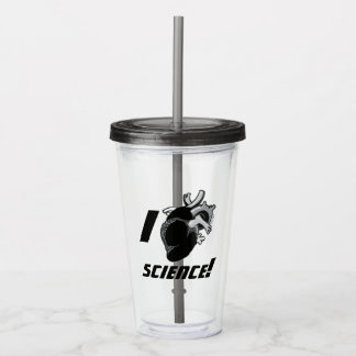 I (Anatomical Heart) Science Acrylic Tumbler