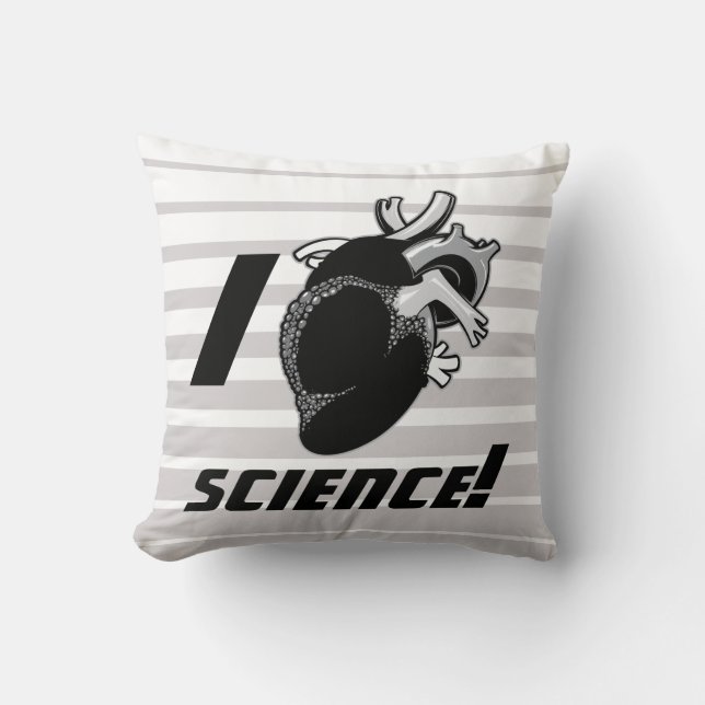 I (Anatomical Heart) Science Cushion (Front)