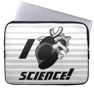 I (Anatomical Heart) Science Laptop Sleeve