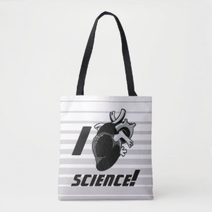 I (Anatomical Heart) Science Tote Bag