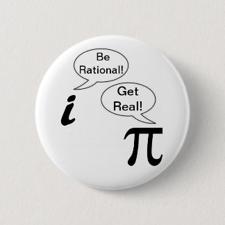 I and Pie 6 Cm Round Badge