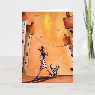 I and the Dalmatian Card