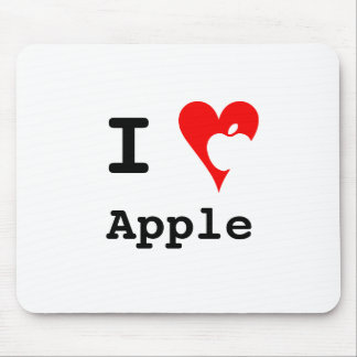 "I ♥ Apple" Mousepad