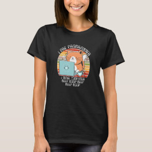 I Are Programmer I Make Computer Beep Boop It Cat T-Shirt