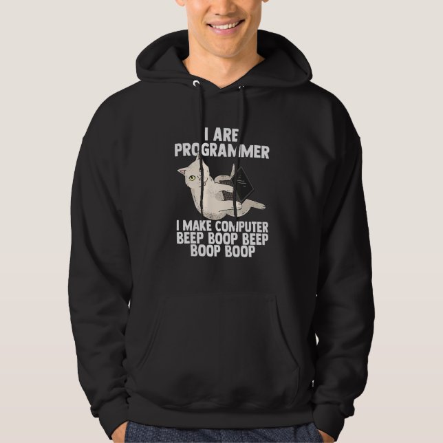 I Are Programmer I Make Computer Programmer Hoodie (Front)