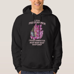 I Are Programmer Introvert It Nerd Axolotl Softwar Hoodie