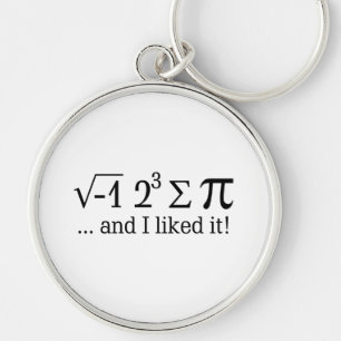 I ate some pie and I liked it Key Ring