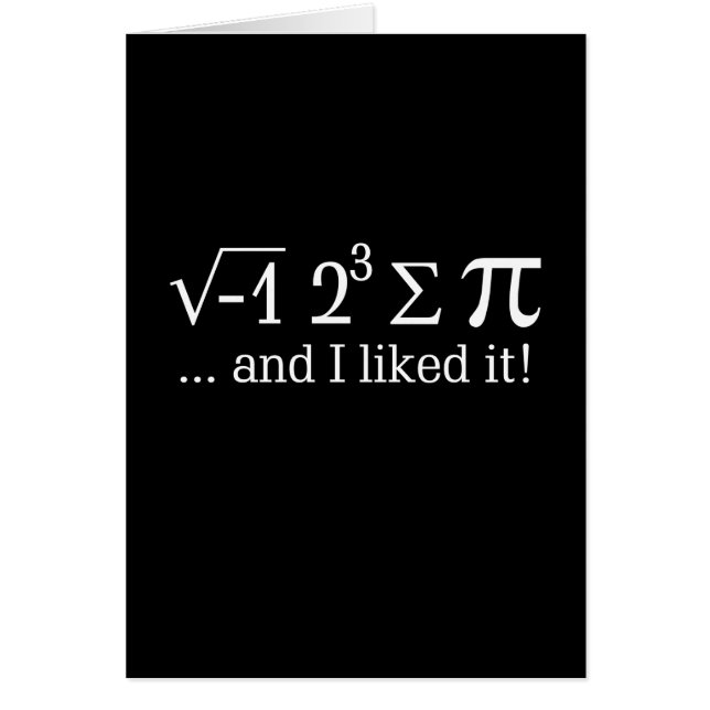 I ate some pie and I liked it on Black (Front)