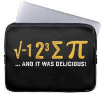 I Ate Some Pie And It Was Delicious Pi Day Math