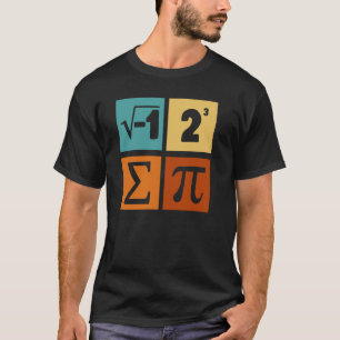 I Ate Some Pie I 8 Sum Pi Funny Pi Math Equation A T-Shirt