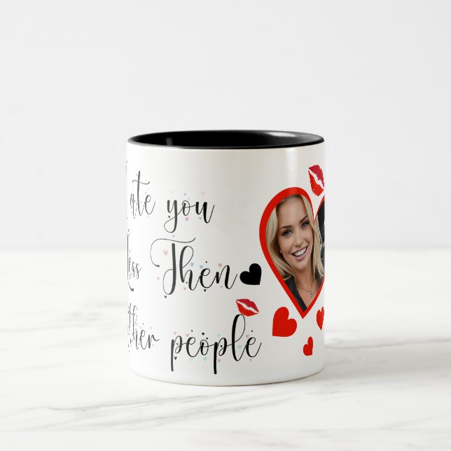 I ate you Less Then Other people Two-Tone Coffee Mug (Center)